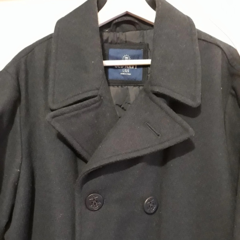 Navy Blue Old Navy Peacoat